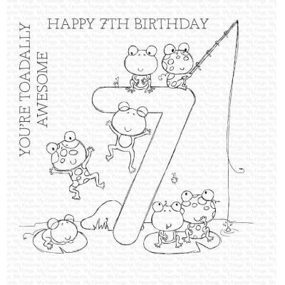My Favorite Things Clear Stamps - Number Fun - 7